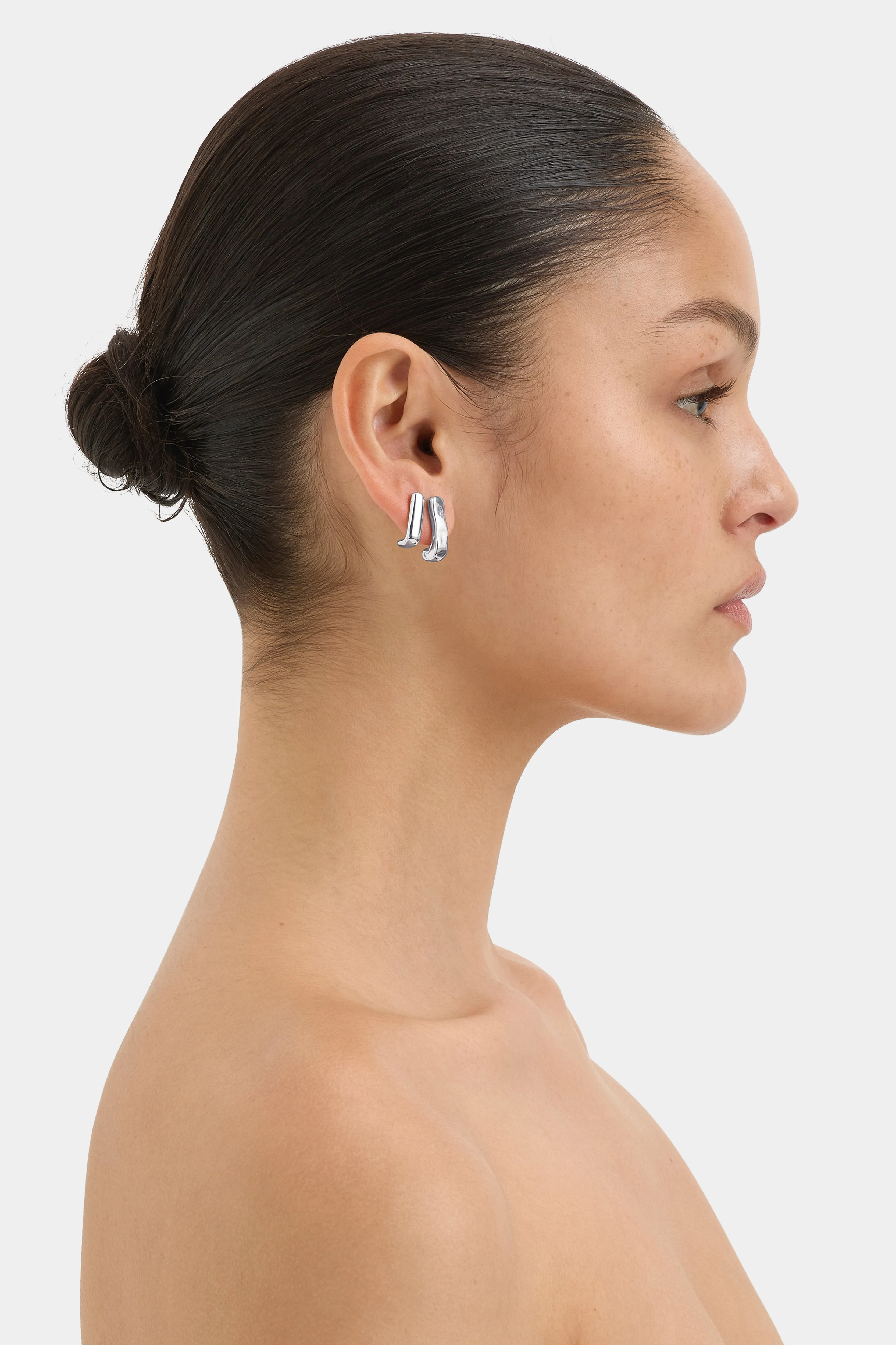 Aulenti Half Hoop Earrings SIR