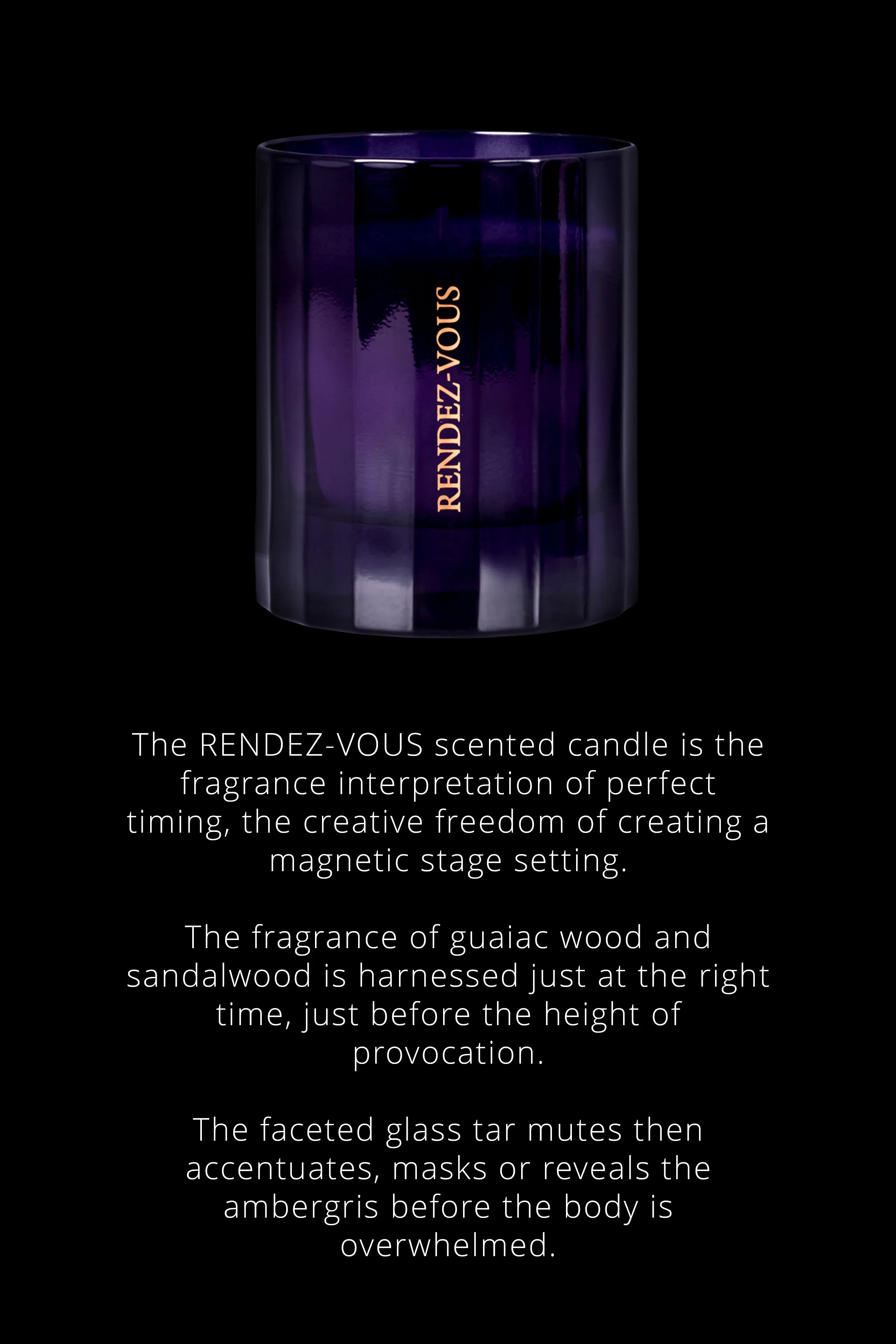 Candle Rendez-Vous - Musky notes Maison Close