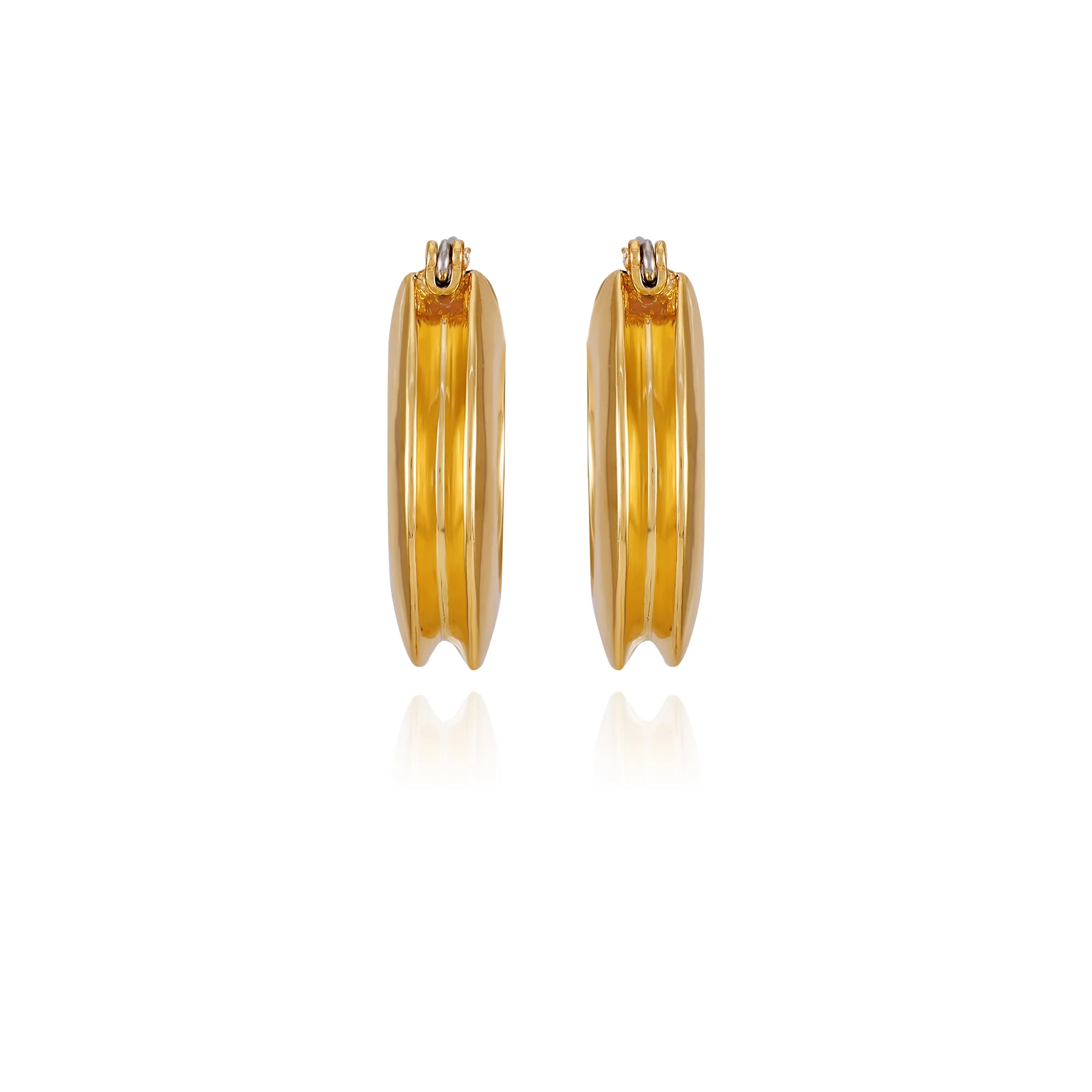 Goldtone Hoop Earrings