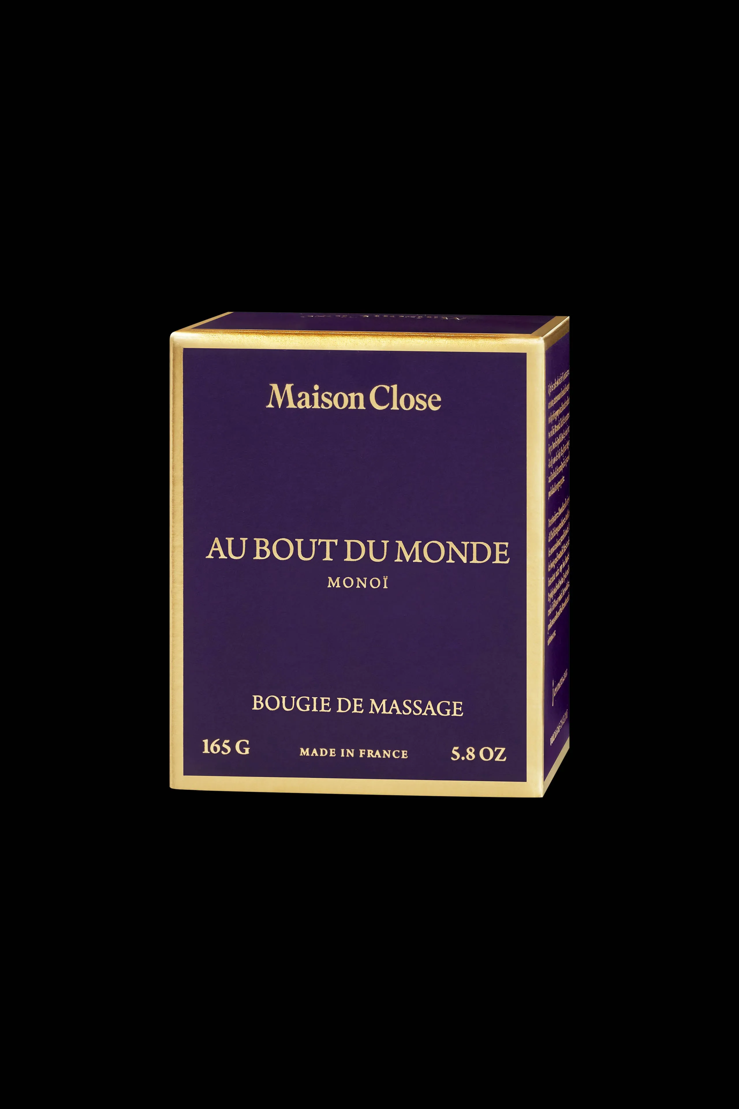 Massage Candle - Mono - Au Bout du Monde Maison Close