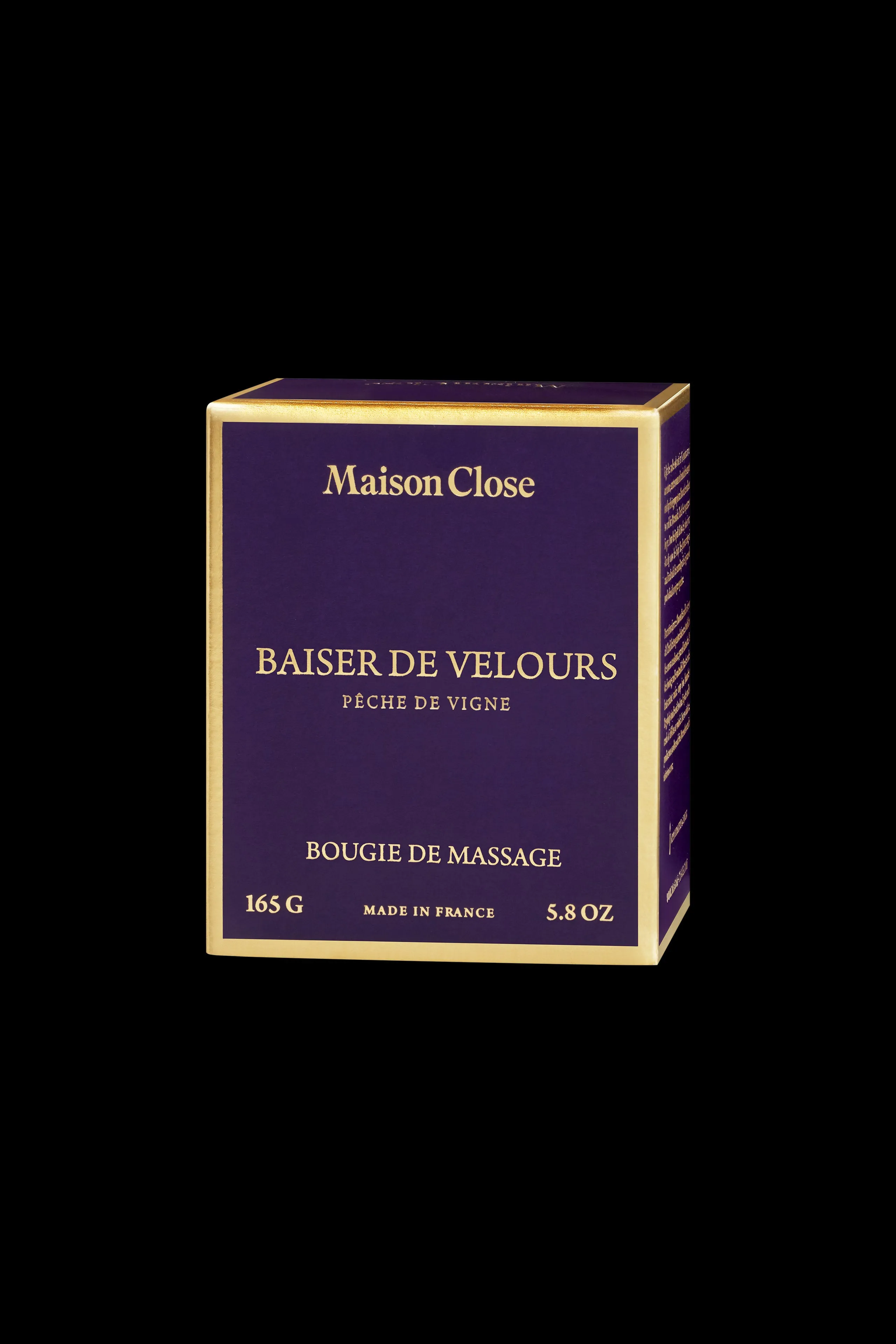 Massage Candle - Vineyard peach - Baiser de Velours Maison Close