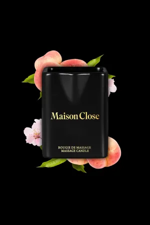 Massage Candle - Vineyard peach - Baiser de Velours Maison Close