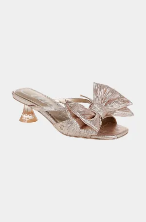 Natalina Kitten Heel Mule