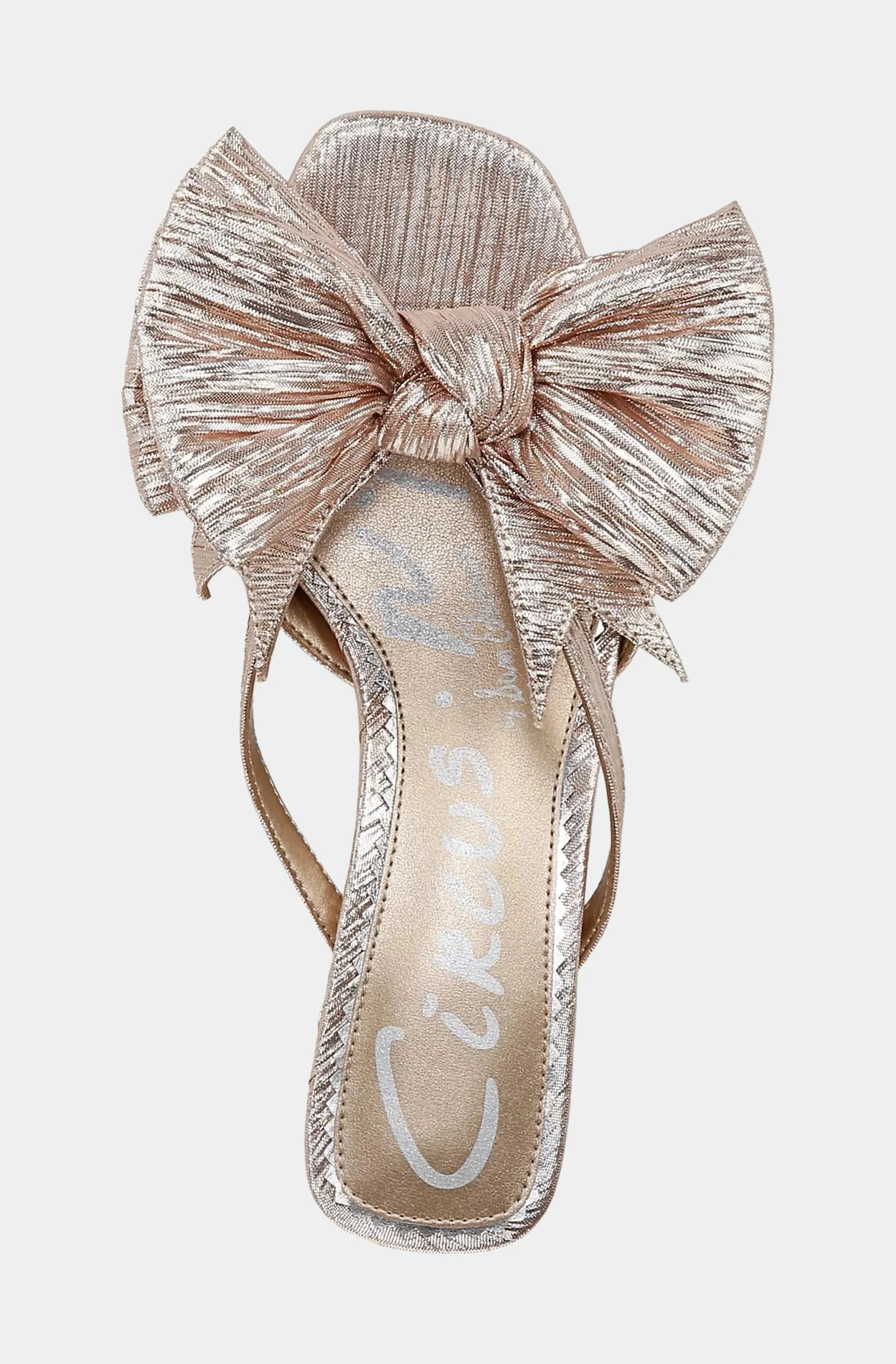 Natalina Kitten Heel Mule
