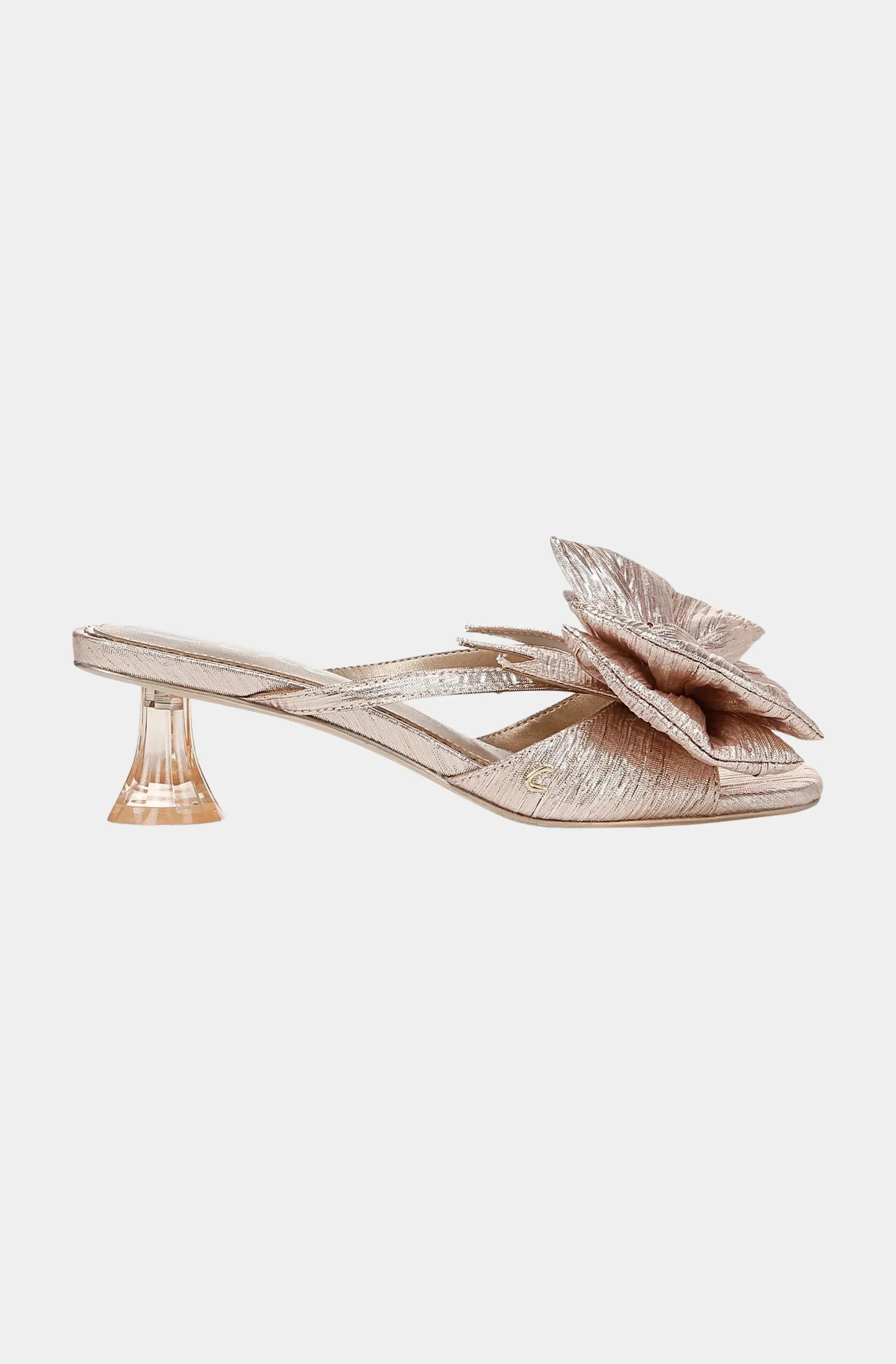 Natalina Kitten Heel Mule