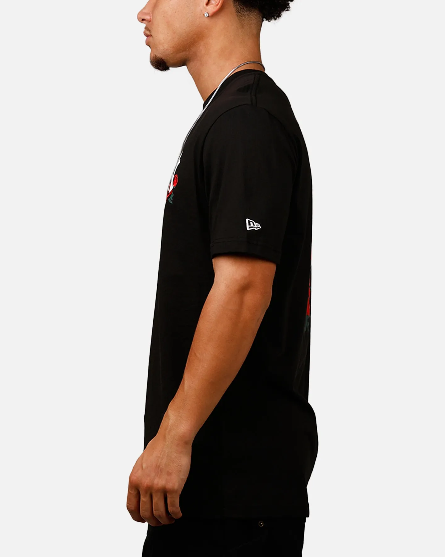 New Era New York Yankees Rose T-Shirt Black/Red